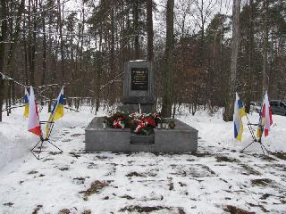 2013.03.20 71. rocznica egzekucji zgierskiej - pomnik w Lesie Lućmierskim - 028.jpg